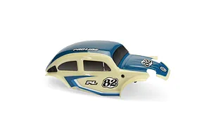 Pro-Line 1/14 Classic VW® Baja Bug Conversion Kit with Painted Body Shell and Wheels - Blue image 152364