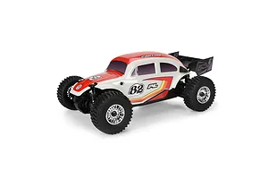 Pro-Line 1/14 Classic VW® Baja Bug Conversion Kit with Painted Body Shell and Wheels - Red