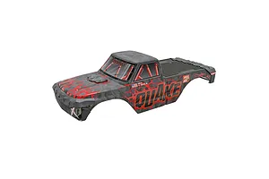ARRMA 1/10 Quake 223S Painted Body Shell - Red