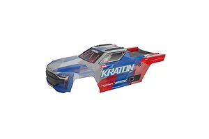 ARRMA 1/16 Mini Kraton 3S Painted Body Shell - Red/Blue