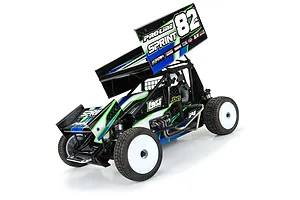 Pro-Line 1/10 Sprint Car Light Weight Unpainted Body Panels - Clear image 152453