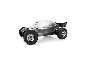 Pro-Line 1/14 Classic VW® Baja Bug Conversion Kit with Unpainted Body Shell and Wheels - Clear