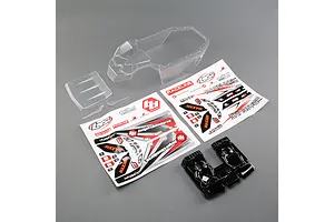 Losi 1/6 Super Rock Rey Unpainted Body Shell - Clear