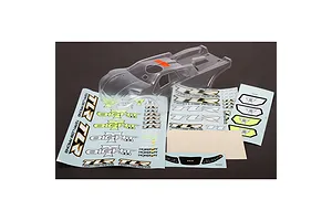 TLR 1/8 8IGHT 3/4 Unpainted Body Shell - Cleat