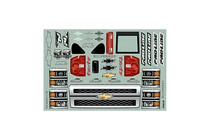 Pro-Line 1/10 2015 Chevy Silverado Pre-Runner Unpainted Body Shell - Clear image 152489