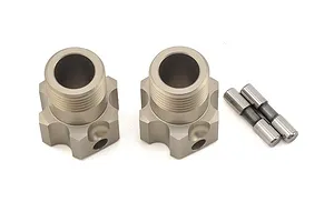 TLR 5IVE-B Aluminium +5.0mm Wheel Hex &amp; Pin 2Pcs