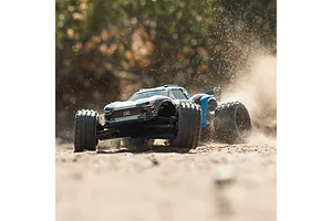 ARRMA Vorteks MEGA 550 RC Stadium Truck Electric 2WD 1/10 Scale RTR - Blue image 152558