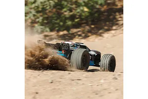 ARRMA Vorteks MEGA 550 RC Stadium Truck Electric 2WD 1/10 Scale RTR - Blue image 152559