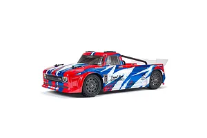 ARRMA Infraction Resto-Mod 4x4 Mega RC Truck Electric 4WD 1/8 Scale RTR - Red/Blue