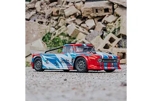 ARRMA Infraction Resto-Mod 4x4 Mega RC Truck Electric 4WD 1/8 Scale RTR - Red/Blue image 152582