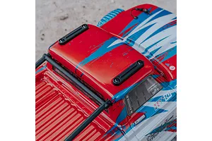 ARRMA Infraction Resto-Mod 4x4 Mega RC Truck Electric 4WD 1/8 Scale RTR - Red/Blue image 152586