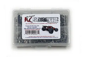 RC Screwz Traxxas Rustler 4x4 VXL Complete Stainless Screw Kit