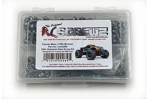 RC Screwz Traxxas Maxx 4S Complete Stainless Screw Kit