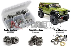 RC Screwz Axial SCX6 Complete Metal Shielded Bearing Kit