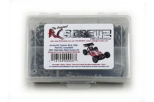 RC Screwz Typhon BLX Complete Stainless Steel Screw Kit