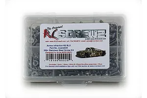 RC Screwz Infraction BLX 6S Complete Stainless Steel Kit