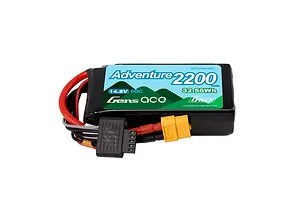 Gens Ace G-Tech Adventure 14.8V 2200mAh 60C 4S Soft Case LiPo Battery