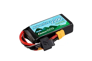 Gens Ace G-Tech Adventure 14.8V 2200mAh 60C 4S Soft Case LiPo Battery image 152895