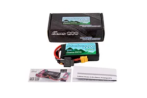 Gens Ace G-Tech Adventure 14.8V 2200mAh 60C 4S Soft Case LiPo Battery image 152897