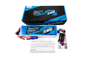 Gens Ace G-Tech 22.2V 3300mAh 60C 6S Soft Case LiPo Battery