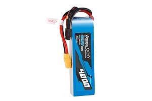 Gens Ace G-Tech 22.2V 4000mAh 6S LiPo battery with XT60 connector and balance lead against a white background.
