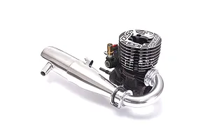 O.S. Engines Speed B2105 .21 Nitro Buggy Engine with TB02 Exhaust Pipe