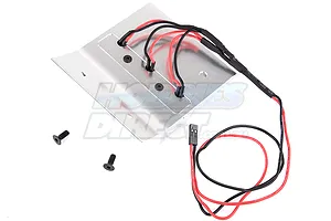 Rovan Silver Aluminium Roof Plate w/ Led Lights image 15520