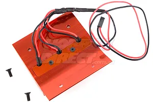 Rovan Orange Aluminium Roof Plate w/ Led Lights image 15523