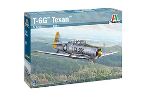 Italeri 1/48 T-6G Texan Scaled Plastic Model Kit