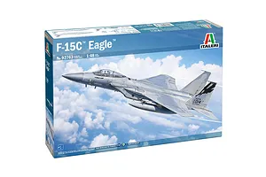 Italeri 1/48 F-15C Eagle Scaled Plastic Model Kit