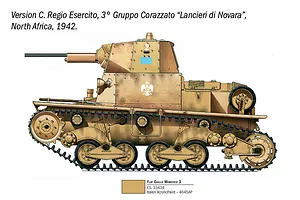 Italeri 1/35 Carro Armato L6/40 Scaled Plastic Model Kit image 5