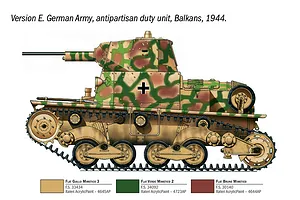 Italeri 1/35 Carro Armato L6/40 Scaled Plastic Model Kit image 7