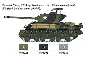 Italeri 1/56 Sherman M4A3E8 Fury Scaled Plastic Model Starter Kit image 2
