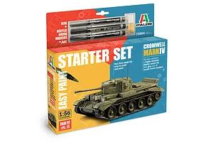 Italeri 1/56 Cromwell Mk.IV Scaled Plastic Model Starter Kit