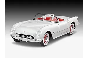 Revell 1/24 1953 Chevrolet Corvette Car Scaled Plastic Model Starter Kit image 11