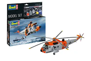 Revell 1/72 Westland Sea King Mk. 41 Helicopter Scaled Plastic Model Starter Kit