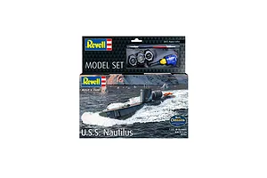 Revell 1/305 U.S.S. Nautilus Submarine Scaled Plastic Model Starter Kit image 8