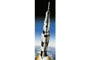 Revell 1/96 Apollo 11 Saturn V Rocket Scaled Plastic Model Starter Kit image 2