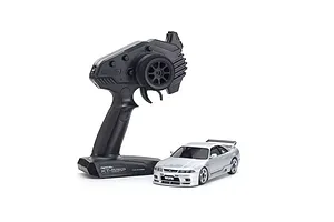 Kyosho Mini-Z MA-020 Nissan Skyline GT-R NISMO R33 RC Drift Car Electric AWD RTR - Silver