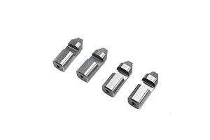 Losi Aluminium Side Guard Mounting Latch Posts - Silver