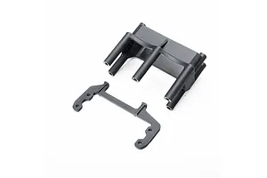 Losi Mechanical Brake Mount and Brace Set - Black