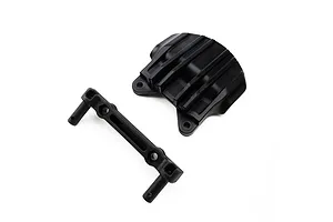 Losi Spare Tyre Heel and Rear Cage Mount - Black