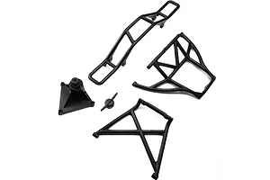 Losi Rear Bumper Brace Set - Black