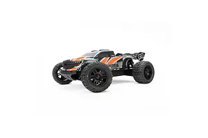 Pro-Line 1/16 Racing Jaeger MT Tyres on Black Split Six Rims - Glued Wheels 2Pcs image 2