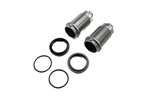 Losi Aluminium Rear Shock Bodies 2Pcs - Grey