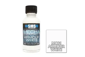Scale Modellers Supply SMS Mecha Armour White 30ml