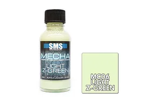 Scale Modellers Supply SMS Mecha Light Z-Green 30ml