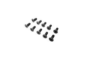 Losi 6x16mm Fine Thread Countersunk Head Screws 10Pcs