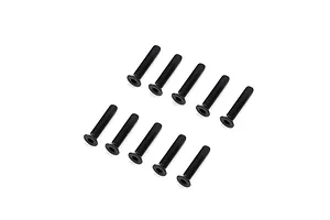 Losi 5x25mm Fine Thread Countersunk Head Screws 10Pcs