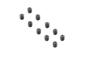 Losi 4x5mm Fine Thread Flat Point Grub Screws 10Pcs